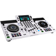 Denon DJ SC LIVE 4 Standalone 4-Deck DJ System with 7" Touchscreen, Built-In Speakers, and Wi-Fi (White)