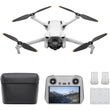 DJI Mini 3 Drone with RC Remote Fly More Combo (Gray)