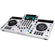 Denon DJ SC LIVE 4 Standalone 4-Deck DJ System with 7" Touchscreen, Built-In Speakers, and Wi-Fi (White)