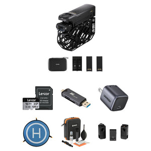 HOVERAir X1 PROMAX Retail Combo Drone with Complete Kit (Black)