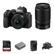 Nikon Z50 II Mirrorless Camera with 16-50mm & 50-250mm Lenses Essentials+ Kit